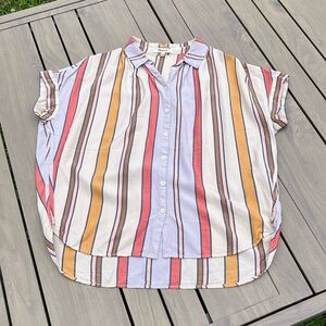 Madewell Striped Shirt Size XS